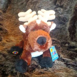 GANZ WEBKINZ RETIRED VINTAGE ADOPT A PET REINDEER